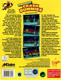 The Incredible Crash Dummies - Box - Back