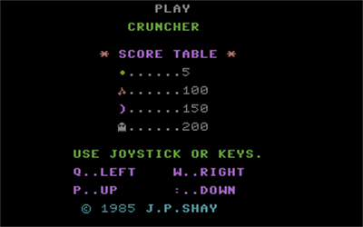 Cruncher - Screenshot - Game Title Image