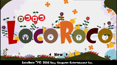 LocoRoco - Screenshot - Game Title Image
