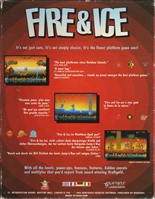 Fire & Ice: The Daring Adventures of Cool Coyote - Box - Back Image