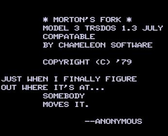 Morton's Fork - Screenshot - Game Title Image
