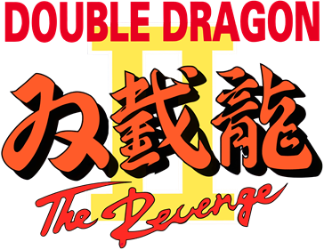 Double Dragon II: The Revenge - Clear Logo Image