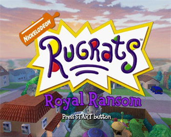 Rugrats: Royal Ransom - Screenshot - Game Title Image