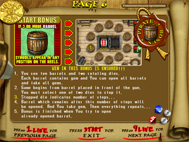 Pirate (Fruit Machine) - Screenshot - Game Select Image