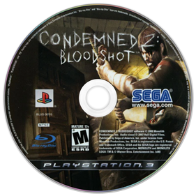 Condemned 2: Bloodshot - Disc Image