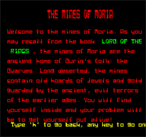 Moria - Screenshot - Game Title Image