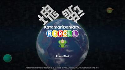 Katamari Damacy REROLL - Screenshot - Game Title Image