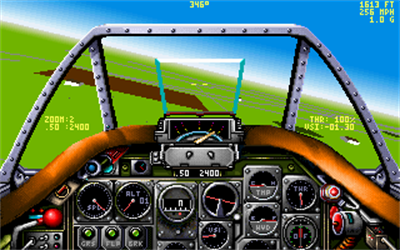 Chuck Yeager's Air Combat - Screenshot - Gameplay Image