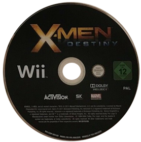 X-Men: Destiny - Disc Image