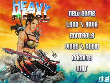 Heavy Metal: F.A.K.K. 2 - Screenshot - Game Select Image