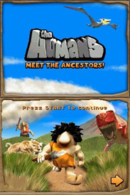 The Humans: Meet the Ancestors! - Screenshot - Game Title Image