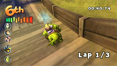 Shrek Smash n' Crash Racing - Screenshot - Gameplay Image