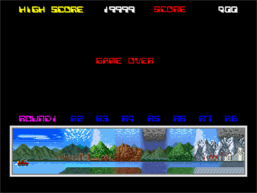 Aqua Jack - Screenshot - Game Over Image