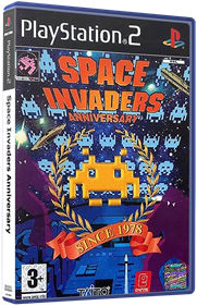 Space Invaders: Anniversary - Box - 3D Image