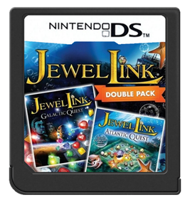 Jewel Link Double Pack: Atlantic Quest and Galactic Quest - Fanart - Cart - Front Image