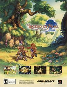 Legend of Mana - Advertisement Flyer - Front Image