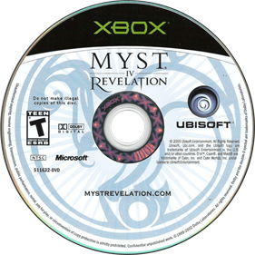 Myst IV: Revelation - Disc Image
