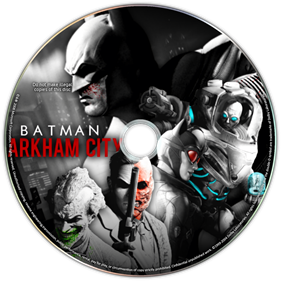 Batman: Arkham City - Fanart - Disc Image