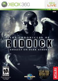 The Chronicles of Riddick: Assault on Dark Athena - Box - Front Image