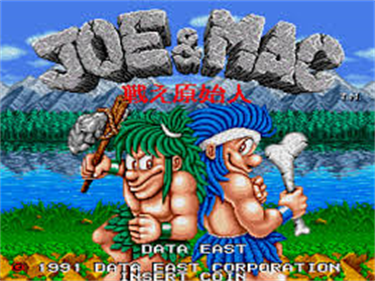 Caveman Ninja - Screenshot - Game Title Image