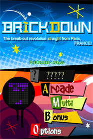 Nervous Brickdown - Screenshot - Game Title Image