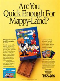 Mappy-Land - Advertisement Flyer - Front Image