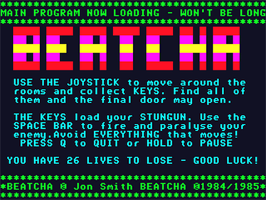 Beatcha - Screenshot - Game Title Image
