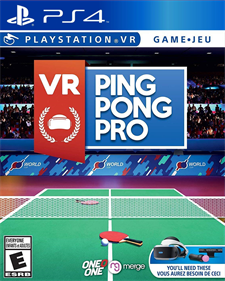 VR Ping Pong Pro - Box - Front Image