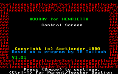 Hooray for Henrietta - Screenshot - Game Select Image