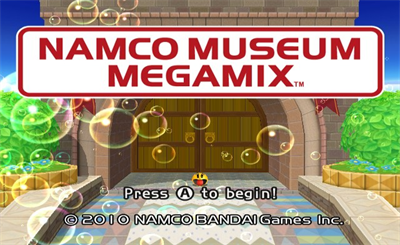 Namco Museum Megamix - Screenshot - Game Title Image