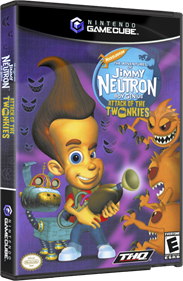 The Adventures of Jimmy Neutron: Boy Genius: Attack of the Twonkies - Box - 3D Image