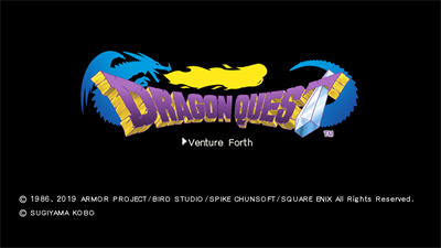 Dragon Quest - Screenshot - Game Title Image
