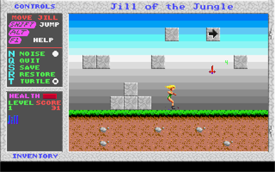 Jill of the Jungle - Screenshot - Gameplay Image