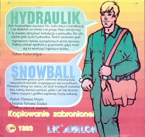Hydraulik / Snowball - Box - Back Image