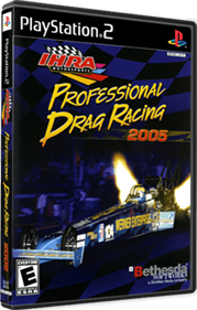IHRA Professional Drag Racing 2005 - Box - 3D Image