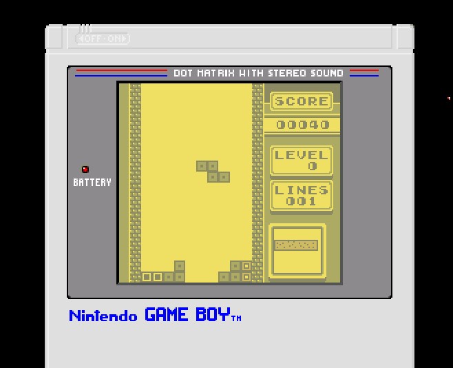 Ultimate Gameboy Simulator Tetris