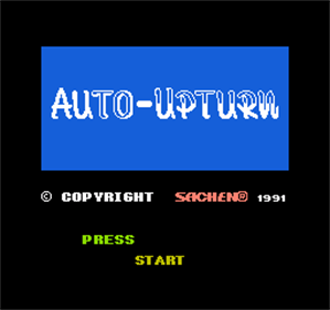 Auto-Upturn - Screenshot - Game Title Image