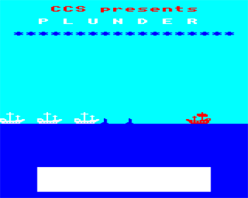Plunder - Screenshot - Game Title Image