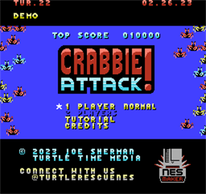 Crabbie Attack - Screenshot - Game Title Image