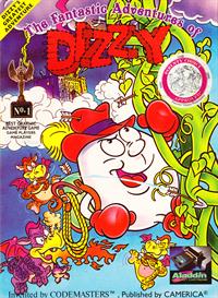The Fantastic Adventures of Dizzy - Box - Front Image