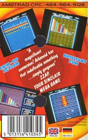 Arkanoid - Box - Back Image