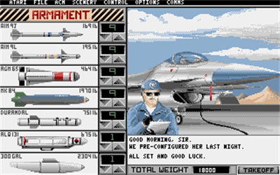 Falcon - Screenshot - Game Select