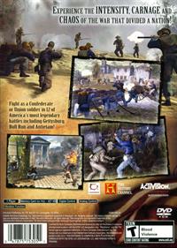 The History Channel: Civil War: A Nation Divided - Box - Back Image