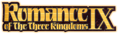 Romance of the Three Kingdoms IX - Clear Logo Image