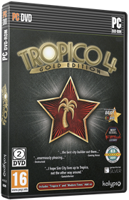 Tropico 4: Gold Edition - Box - 3D Image