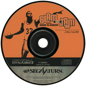Slam 'n Jam '96: Featuring Magic & Kareem - Disc Image