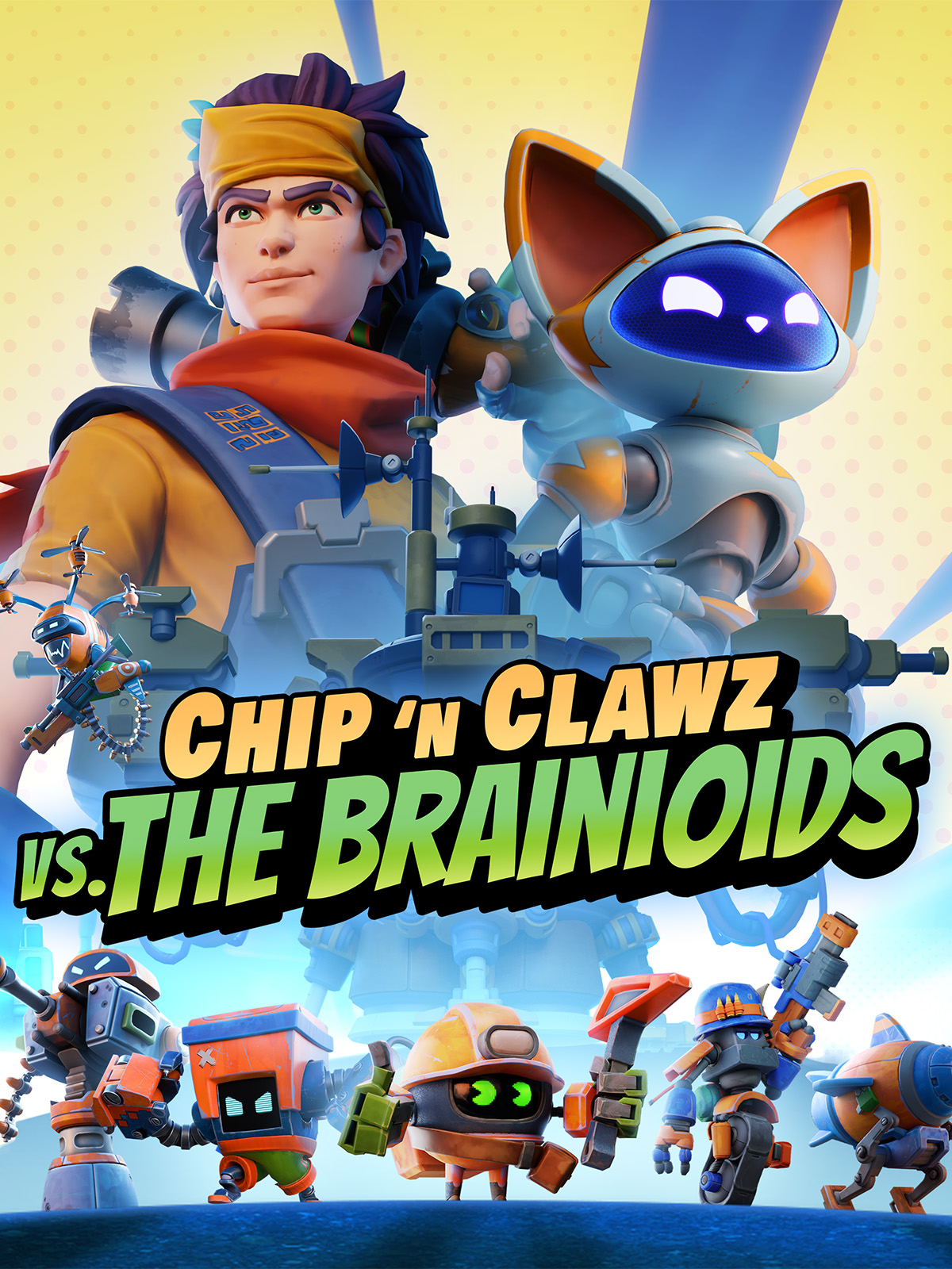 Chip ‘n Clawz vs. The Brainioids