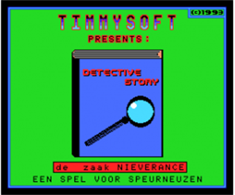 Detective Story - Screenshot - Game Title Image