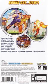 Street Fighter Alpha 3 MAX - Box - Back Image