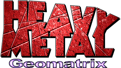 Heavy Metal: Geomatrix - Clear Logo Image